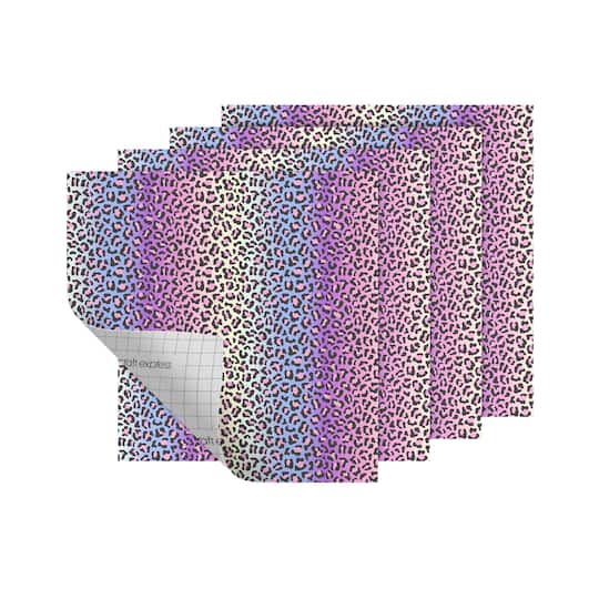 Craft Express Dynamic Leopard Transfer Sheets, 4ct.